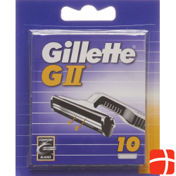 Gillette GII Ersatzklingen 10 Stück