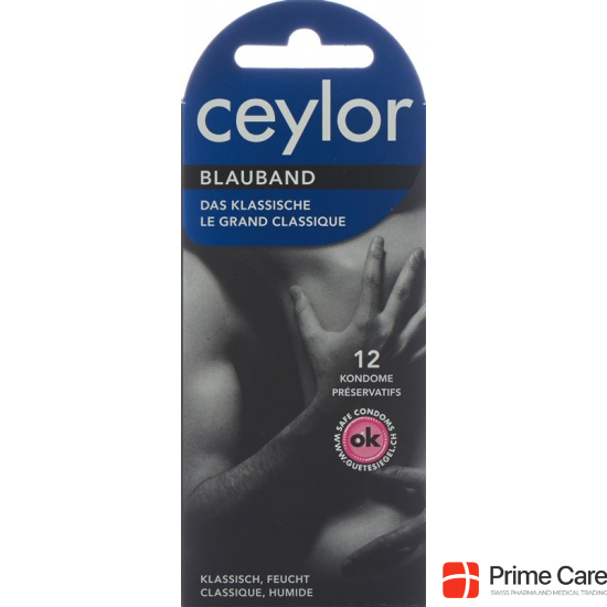 Ceylor Blue ribbon condoms with reservoir 3 pieces buy online