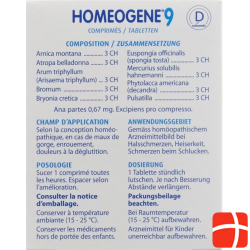 Homeogene Boiron No 9 Tabletten 60 Stück