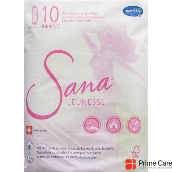 Sana Jeunesse Binden Selbsthaftend 10 Stück buy online