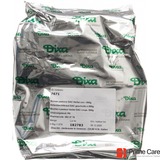 Dixa Bursae Pastoris Herba Conc Dac 500g buy online