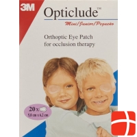 3M Opticlude Mini Augenpflaster 6x5cm 20 Stück