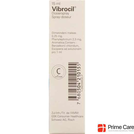 Vibrocil Microdoseur 15ml buy online