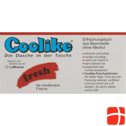 Coolike Fresh Erfrischungstücher ohne Alkohol 5 Stück