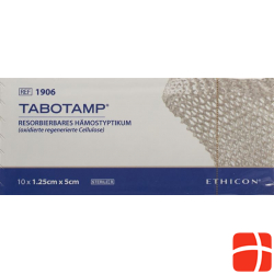 Tabotamp Original Resorbierbares Hämostyptikum 5x1.25cm 10 Stück