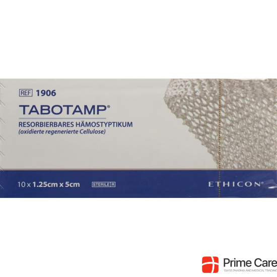 Tabotamp Original Resorbierbares Hämostyptikum 5x1.25cm 10 Stück buy online