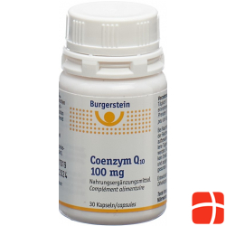 Burgerstein Coenzym Q10 capsules 100 mg Ds 30 pieces