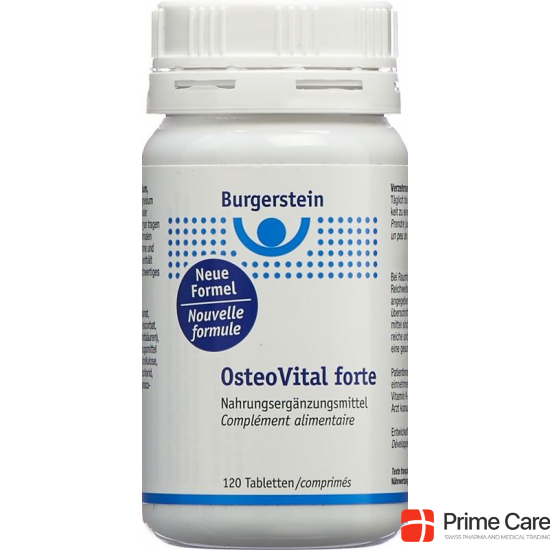 Burgerstein OsteoVital forte tablets Ds 120 pieces buy online