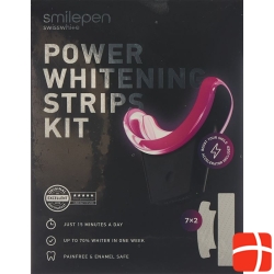 SMILEPEN Pow Whiten Strips Kit Strips&Accelerator