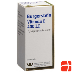BURGERSTEIN Vitamin E capsules 400 IE