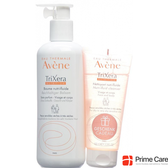 Avène Kit Trixera balm 400ml +fluid 100ml buy online