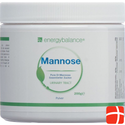 Energybalance Mannose Pulver Hochrein Dose 200g