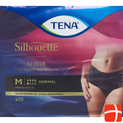 Tena Silhouette Normal M Schwarz 10 Stück