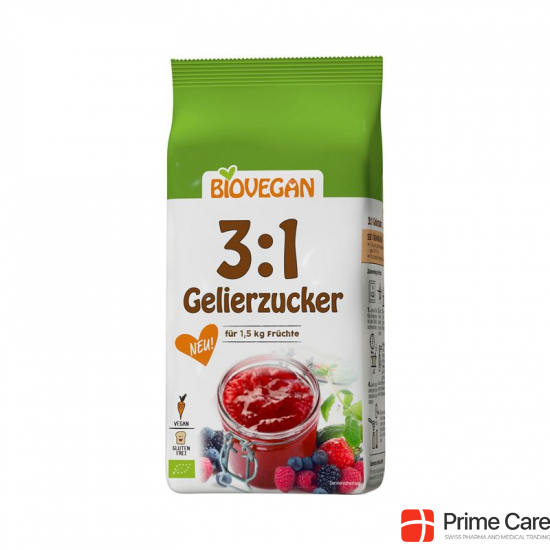 Biovegan Gelierzucker 3:1 Beutel 500g buy online