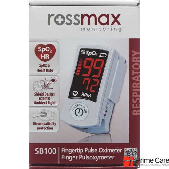 Rossmax Pulsoximeter Fingertip Sb100 buy online