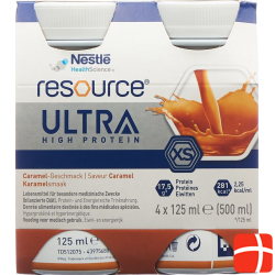 Resource Ultra XS Caramel 4 Flasche 125ml