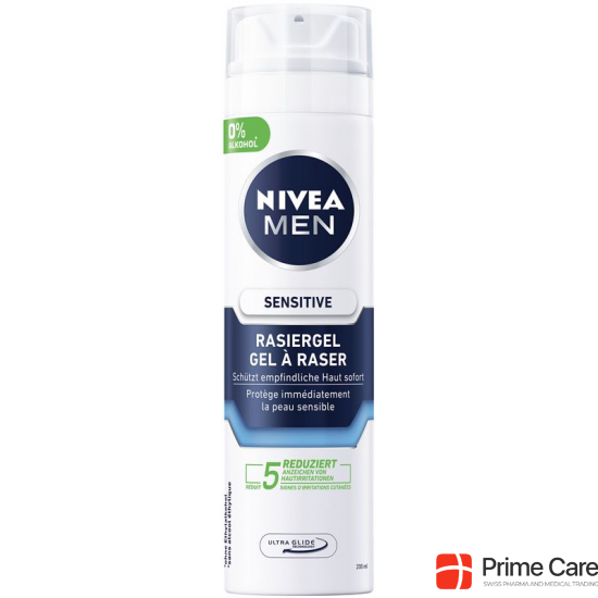 Nivea Men Sensitive Rasiergel (neu) 200ml buy online