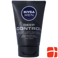 Nivea Men Deep Control Waschgel Gesicht&ba 100ml