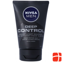 Nivea Men Deep Control Waschgel Gesicht&ba 100ml