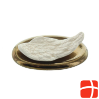 Herboristeria Fragrance Stone Angel Wings Plate Gold