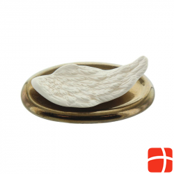 Herboristeria Fragrance Stone Angel Wings Plate Gold