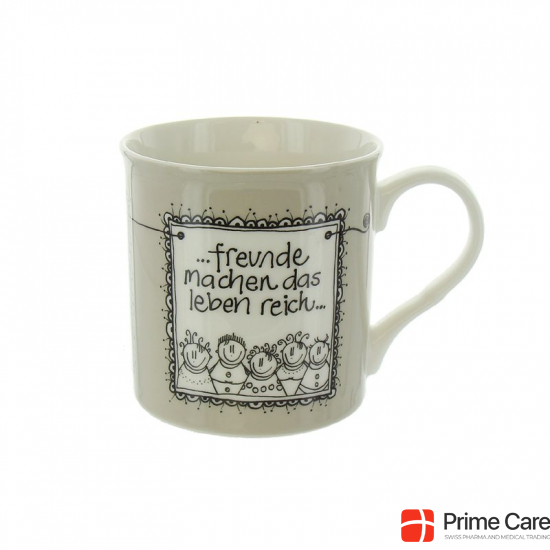 Herboristeria feel-good mug Friends Grey buy online