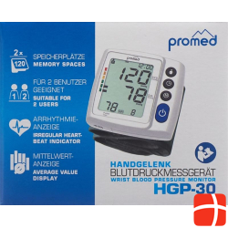 Promed wrist blood pressure monitor Hgp 30