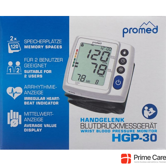 Promed wrist blood pressure monitor Hgp 30 buy online