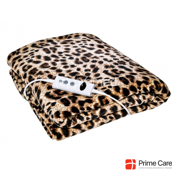 Promed cuddly heating blanket Khp Leopard buy online