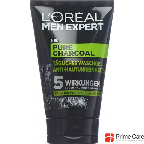 L'Oréal Men Expert Pure Charcoal Waschgel Anti-Haut 100ml buy online