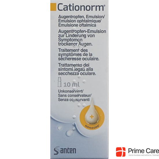 Cationorm Md Augentropfen-Emulsion Flasche 10ml buy online