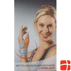 Sporlastic Mittelhand-Daumenschiene M Links Haut