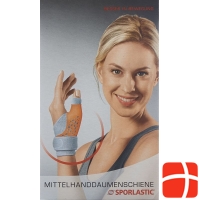 Sporlastic Mittelhand-Daumenschiene M Rechts Haut