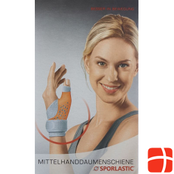 Sporlastic Mittelhand-Daumenschiene S Rechts Haut