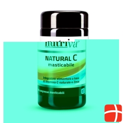 Nutriva Natur C Mastica Kautabletten 1100mg 60 Stück