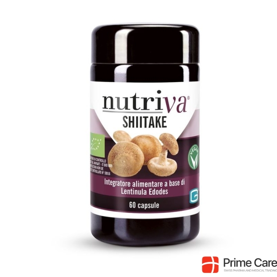 Nutriva Shiitake Tabletten 596mg 60 Stück buy online