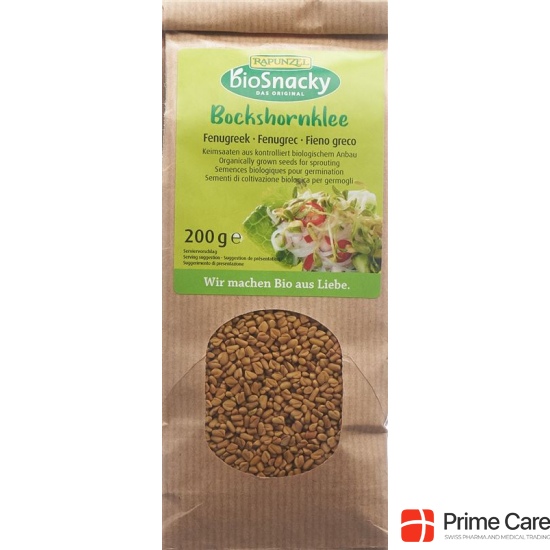 Biosnacky Bockshornklee Beutel 200g buy online