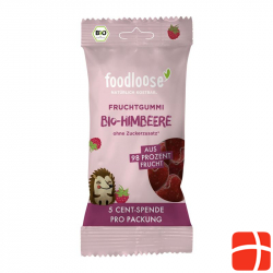 Foodloose Fruchtherzen Apfel Himbee Bio 30g