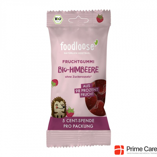 Foodloose Fruchtherzen Apfel Himbee Bio 30g buy online