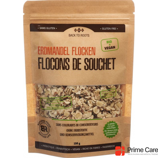 Back To Roots Erdmandeln Flocken Bio Beutel 150g buy online