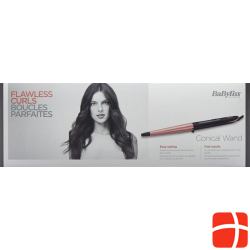 Babyliss Rose Quartz Conical curling iron