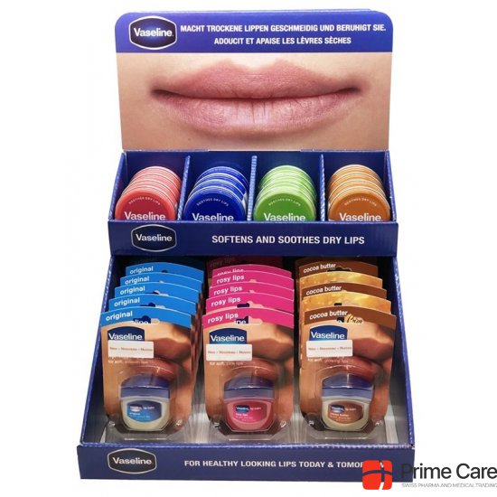 Vaseline Lip Care Display mit 8 Referenzen 40 Stück buy online