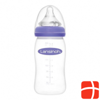 Lansinoh anti-colic wide-mouth bottle 240ml plastic