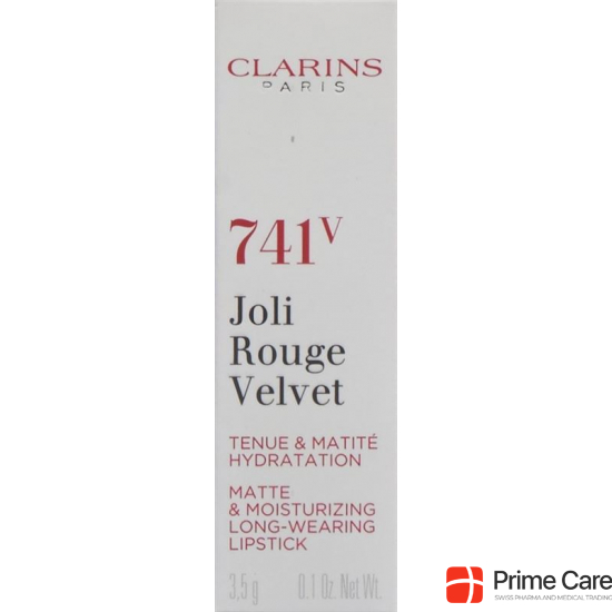 Clarins Joli Rouge Velvet No 741v buy online