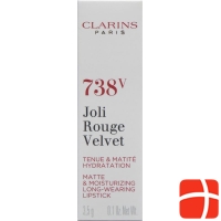 Clarins Joli Rouge Velvet No 738v