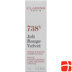 Clarins Joli Rouge Velvet No 738v