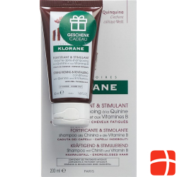 Klorane quinine shampoo 200ml + care 50ml