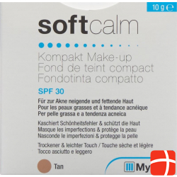 Softcalm Compact Foundation SPF 30 Tan can 10g