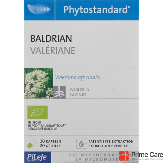 Phytostandard Baldrian Kapseln Bio 20 Stück buy online