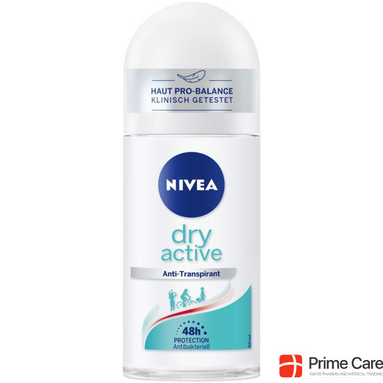 Nivea Female Deo Dry Active (neu) Roll-On 50ml buy online